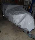 Weta 4.4 Trimaran mast down wings in cover in PVC